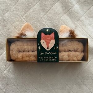 Cute Fox Spa Headband